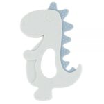 دندانگیر کیکابو طرح دایناسور kikkaboo طوسی