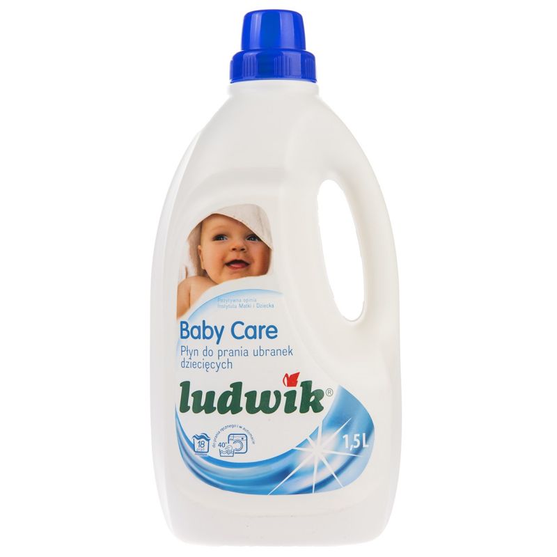 مایع لباس کودک لودویک Ludwik ضد حساسیت حجم 1.5 لیتری