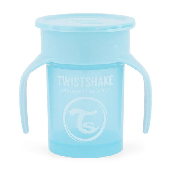 لیوان 360 درجه 230 میل تویست شیک Twistshake آبی