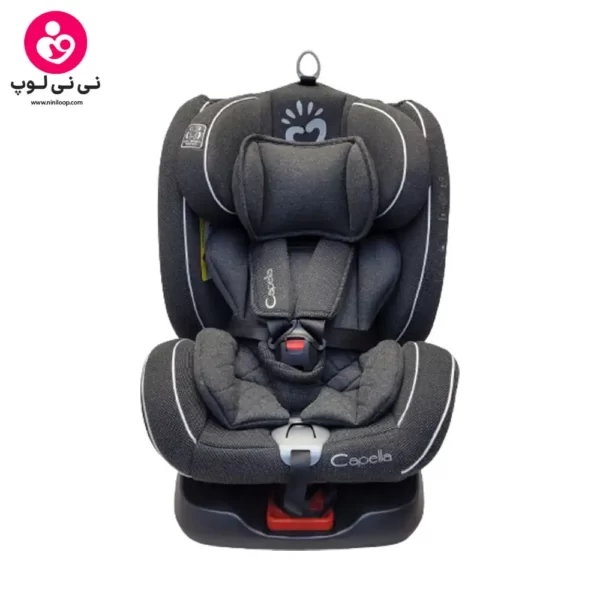 صندلی ماشین 360 درجه کاپلا capella رنگ طوسی تیره