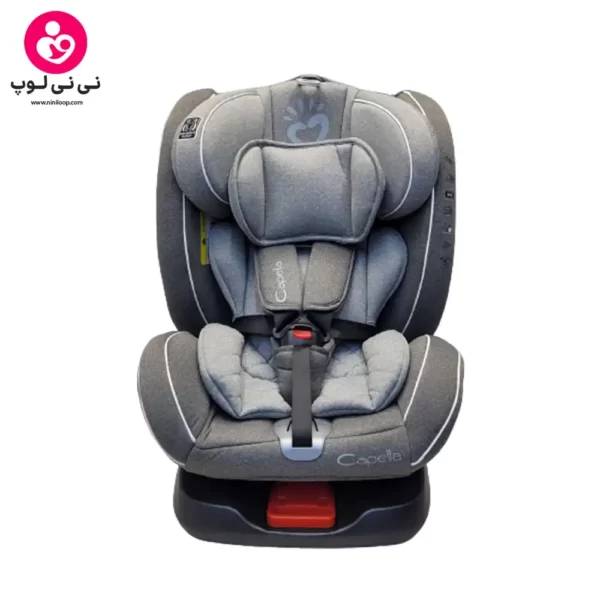 صندلی ماشین 360 درجه کاپلا capella رنگ طوسی روشن