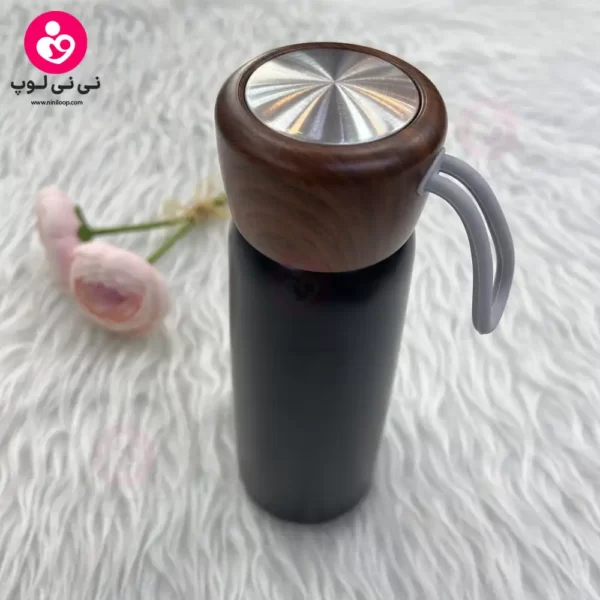 فلاسک آب سرد و گرم دلیکیت Delicate حجم 500 میل رنگ مشکی
