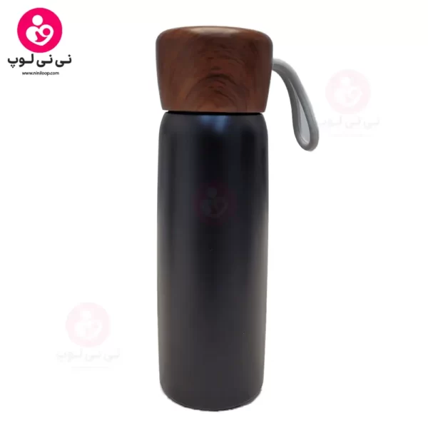 فلاسک آب سرد و گرم دلیکیت Delicate حجم 500 میل رنگ مشکی