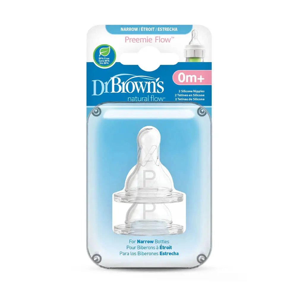 سر شیشه باریک +0 ماه نوزاد زودرس دکتر براون Dr Browns