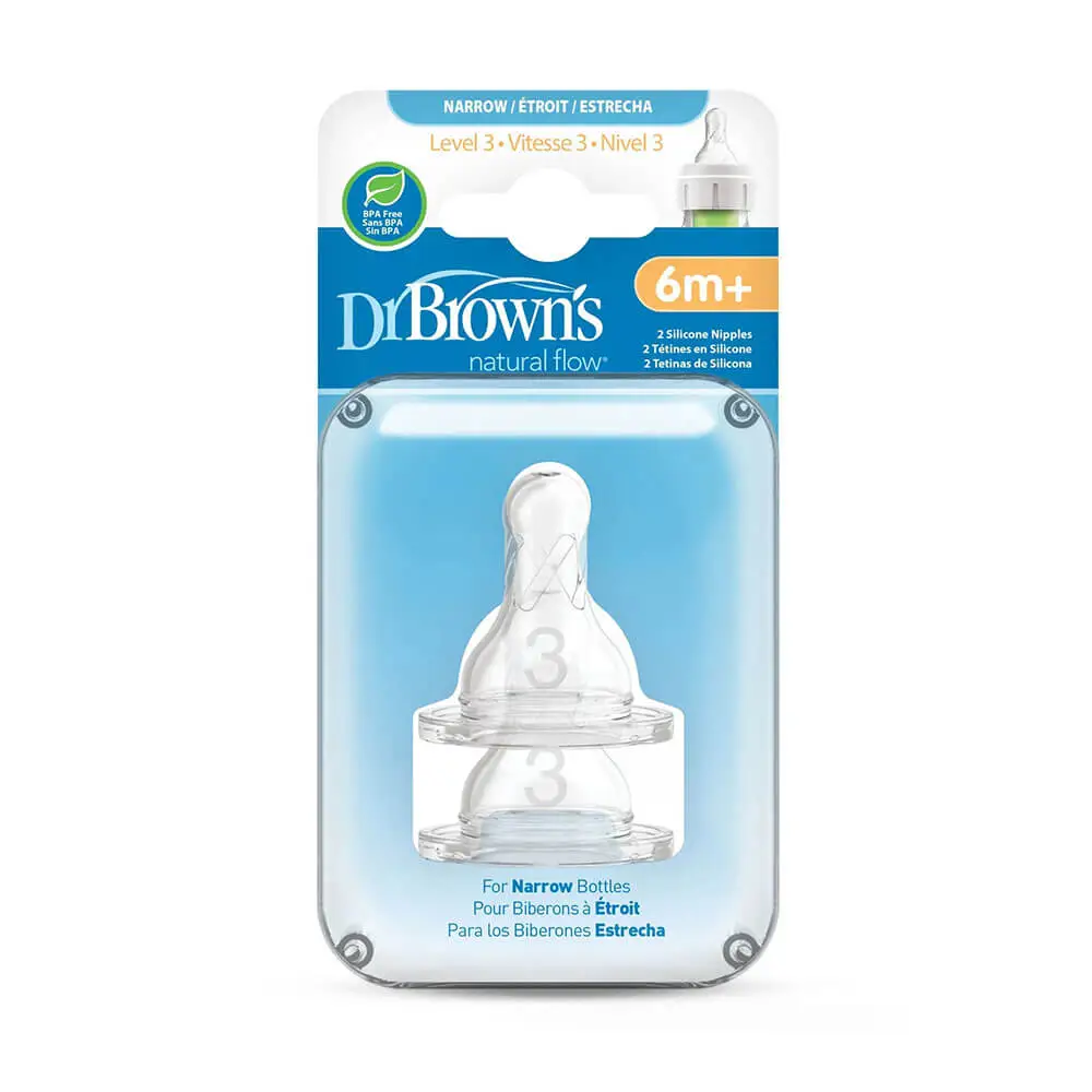 سر شیشه باریک +6 ماه دکتر براون Dr Browns