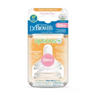 سر شیشه پهن +0 ماه نوزاد زودرس دکتر براون Dr Browns