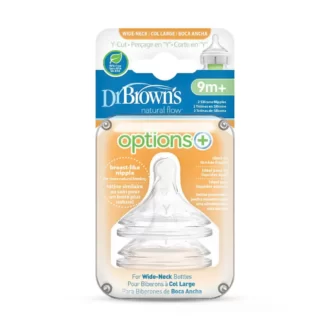 سر شیشه پهن +9 ماه آپشن پلاس Y Cut دکتر براون Dr Browns