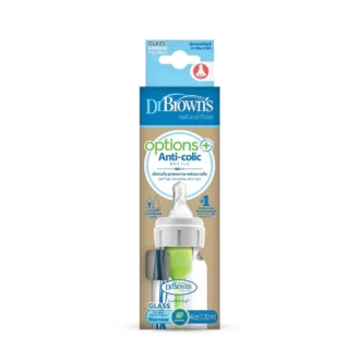 شیشه شیر پیرکس 120 میل آپشن پلاس دکتر براون Dr Browns