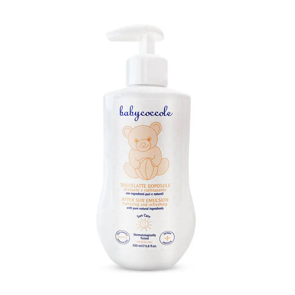 لوسیون ضد آفتاب سوختگی بیبی کوکول Baby Coccole حجم 200 میلی لیتر