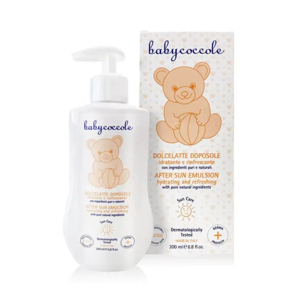 لوسیون ضد آفتاب سوختگی بیبی کوکول Baby Coccole حجم 200 میلی لیتر