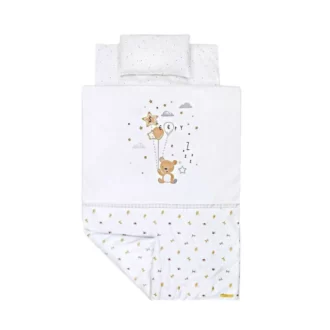 سرویس خواب دم دستی 3 تکه نوزادی ایسایز isiz مدل teddy