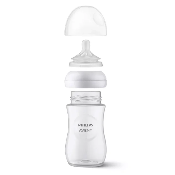 شیشه شیر نچرال 260 میلی لیتر فیلیپس اونت Philips Avent نسل جدید