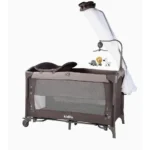 تخت و پارک نوزاد کیدیلو Kidilo مدل UP650X رنگ قهوهای