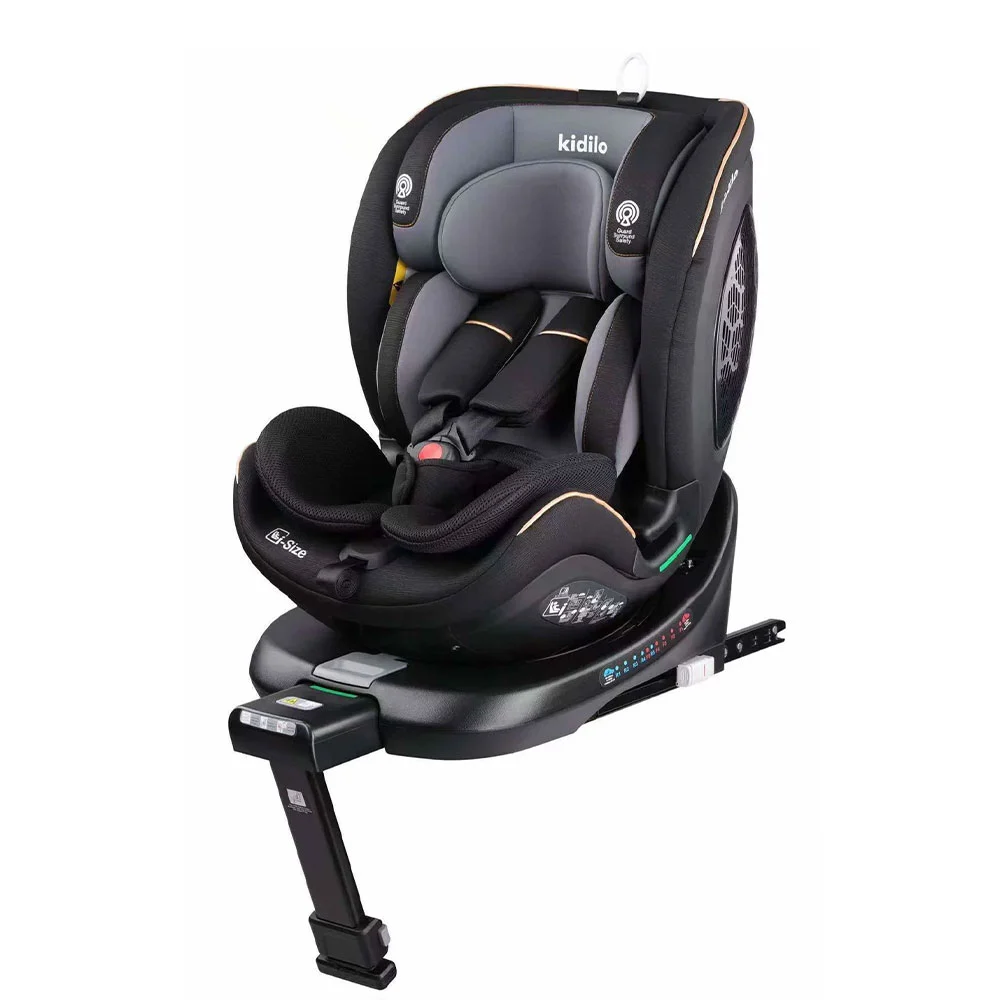 صندلی ماشین 360 درجه کیدیلو Kidilo مدل KBH608 رنگ مشکی