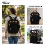 کوله پشتی و کیف تخت شو نوزاد ادکس Adex مدل 3in1