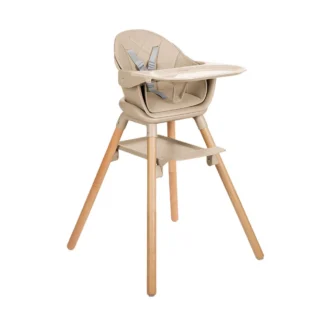 صندلی غذای کودک کیکابو Kikkaboo مدل Woody 6in1 رنگ کرم