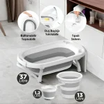ست 4 تکه وان حمام آکاردئونی نوزاد بی هوم Bee Home