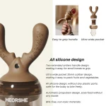 پستانک میوه خوری سیلیکونی هی اور شی Heorshe با سری اضافی