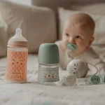 شیشه شیر سری پهن 150 میل سواوینکس Suavinex طرح جغد