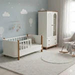 کمد نوزاد سلیکا وود Solika Wood مدل کارن