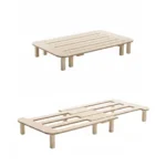 تخت نوزاد و نوجوان سلیکا وود Solika Wood مدل آرتا