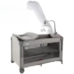 تخت و پارک نوزاد ادکس Adex مدل T702L رنگ طوسی روشن