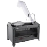 تخت و پارک نوزاد ادکس Adex مدل T702L رنگ طوسی تیره