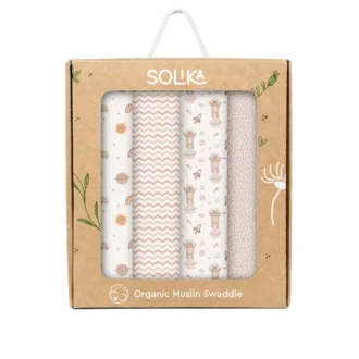 دستمال خشک کن نوزاد سلیکا وود Solika Wood تدی قهرمان