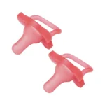 پستانک سیلیکونی +0 ماه دکتر براون Dr Browns مدل Happy Paci رنگ قرمز