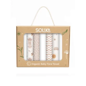 دستمال صورت سلیکا وود Solika Wood تدی قهرمان