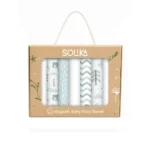 دستمال صورت سلیکا وود Solika Wood تدی و جنگل سبز