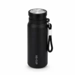 فلاسک آب استیل Hs-Cup حجم 800 میلی لیتر رنگ مشکی