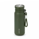 فلاسک آب استیل Hs-Cup حجم 800 میلی لیتر رنگ سبز
