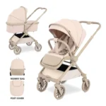 کالسکه رو به مادر شو کیدیلو Kidilo مدل D901F رنگ کرم